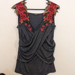 Sheilay rose blouse size M